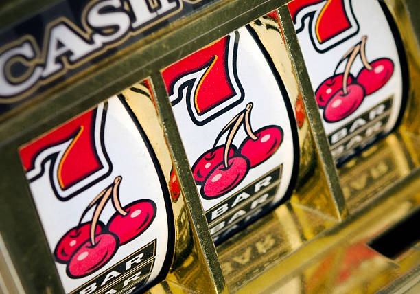 Classic slot machine reels